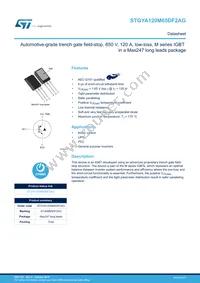 STGYA120M65DF2AG Datasheet Cover