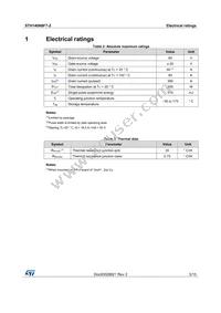 STH140N8F7-2 Datasheet Page 3
