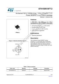 STH150N10F7-2 Cover