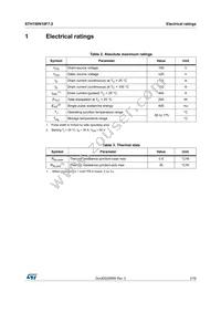 STH150N10F7-2 Datasheet Page 3