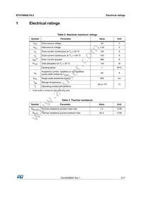STH160N4LF6-2 Datasheet Page 3