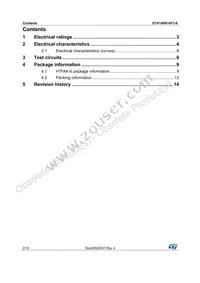 STH180N10F3-6 Datasheet Page 2