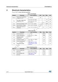 STH270N4F3-6 Datasheet Page 4