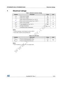 STH290N4F6-2AG Datasheet Page 3