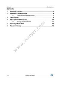 STH6N95K5-2 Datasheet Page 2