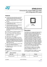 STHDLS101AQTR Datasheet Cover