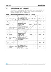 STHDLS101AQTR Datasheet Page 15