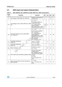 STHDLS101AQTR Datasheet Page 17