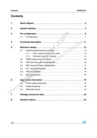 STHDLS101QTR Datasheet Page 2