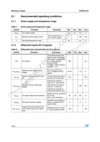 STHDLS101QTR Datasheet Page 14