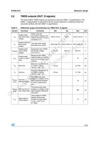 STHDLS101QTR Datasheet Page 15