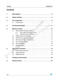 STHDLS101TQTR Datasheet Page 2