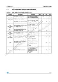 STHDLS101TQTR Datasheet Page 17