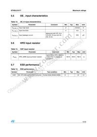 STHDLS101TQTR Datasheet Page 19