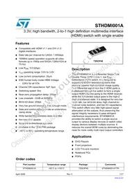 STHDMI001ATTR Datasheet Cover