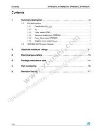 STHS4257A1M6F Datasheet Page 2