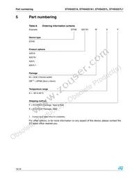 STHS4257A1M6F Datasheet Page 16