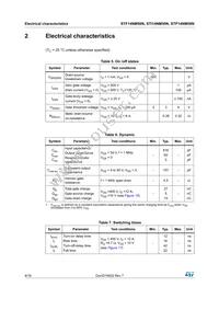 STI14NM50N Datasheet Page 4