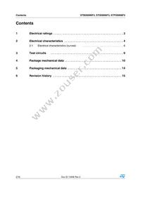 STI200N6F3 Datasheet Page 2