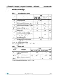 STI26NM60N Datasheet Page 3