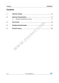 STI300N4F6 Datasheet Page 2