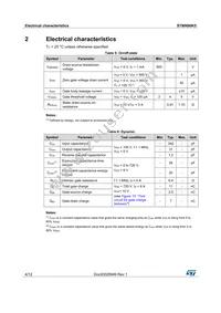 STI6N90K5 Datasheet Page 4