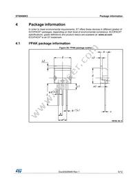 STI6N90K5 Datasheet Page 9