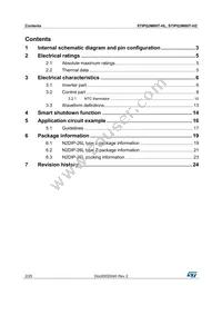 STIPQ3M60T-HL Datasheet Page 2