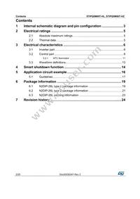 STIPQ5M60T-HL Datasheet Page 2