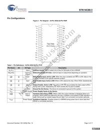 STK14C88-3WF45I Datasheet Page 3