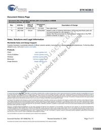 STK14C88-3WF45I Datasheet Page 17