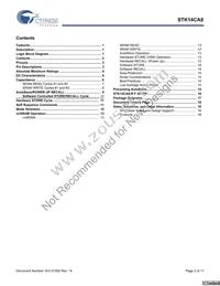 STK14CA8-RF45I Datasheet Page 2