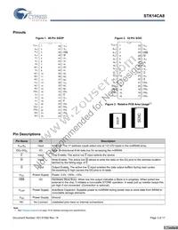 STK14CA8-RF45I Datasheet Page 3