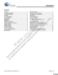 STK16C88-3WF35I Datasheet Page 2