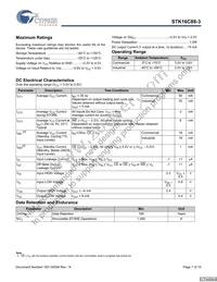 STK16C88-3WF35I Datasheet Page 7