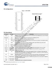 STK17T88-RF45I Datasheet Page 3