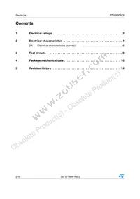 STK20N75F3 Datasheet Page 2