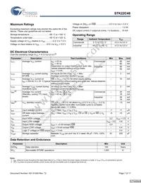 STK22C48-SF45I Datasheet Page 7