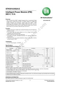 STK551U392A-E Datasheet Cover