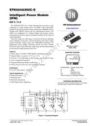 STK554U392C-E Datasheet Cover