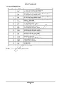 STK57FU394AG-E Datasheet Page 4