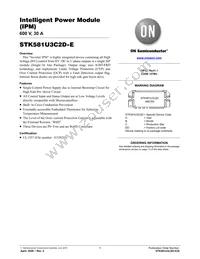 STK581U3C2D-E Datasheet Cover