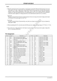 STK5F1U3C2D-E Datasheet Page 3