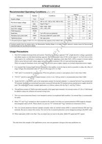 STK5F1U3C2D-E Datasheet Page 10