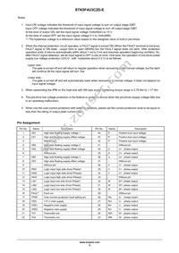 STK5F4U3C2D-E Datasheet Page 3