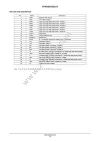 STK5Q4U362J-E Datasheet Page 4