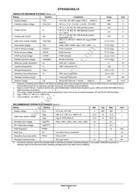 STK5Q4U362J-E Datasheet Page 5