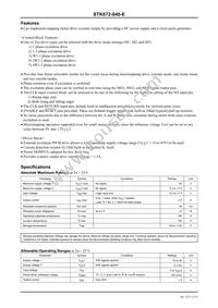 STK672-040-E Datasheet Page 2