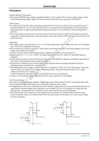 STK672-400 Datasheet Page 5