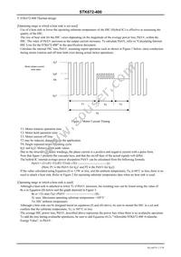 STK672-400 Datasheet Page 17